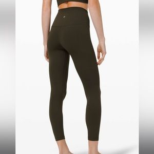 Lululemon Align Pant II 25" Dark Olive